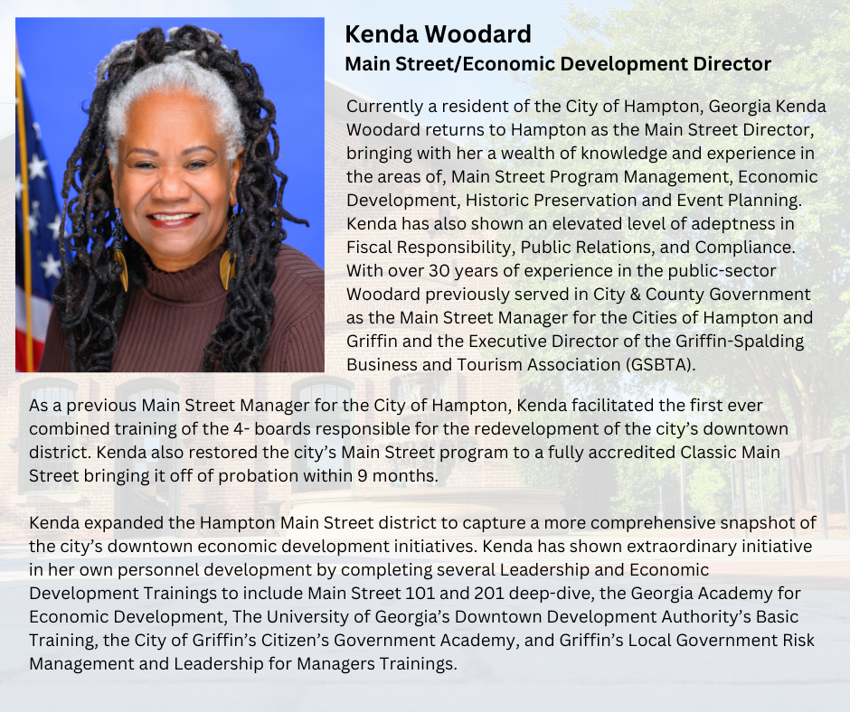 Kenda Woodard Bio